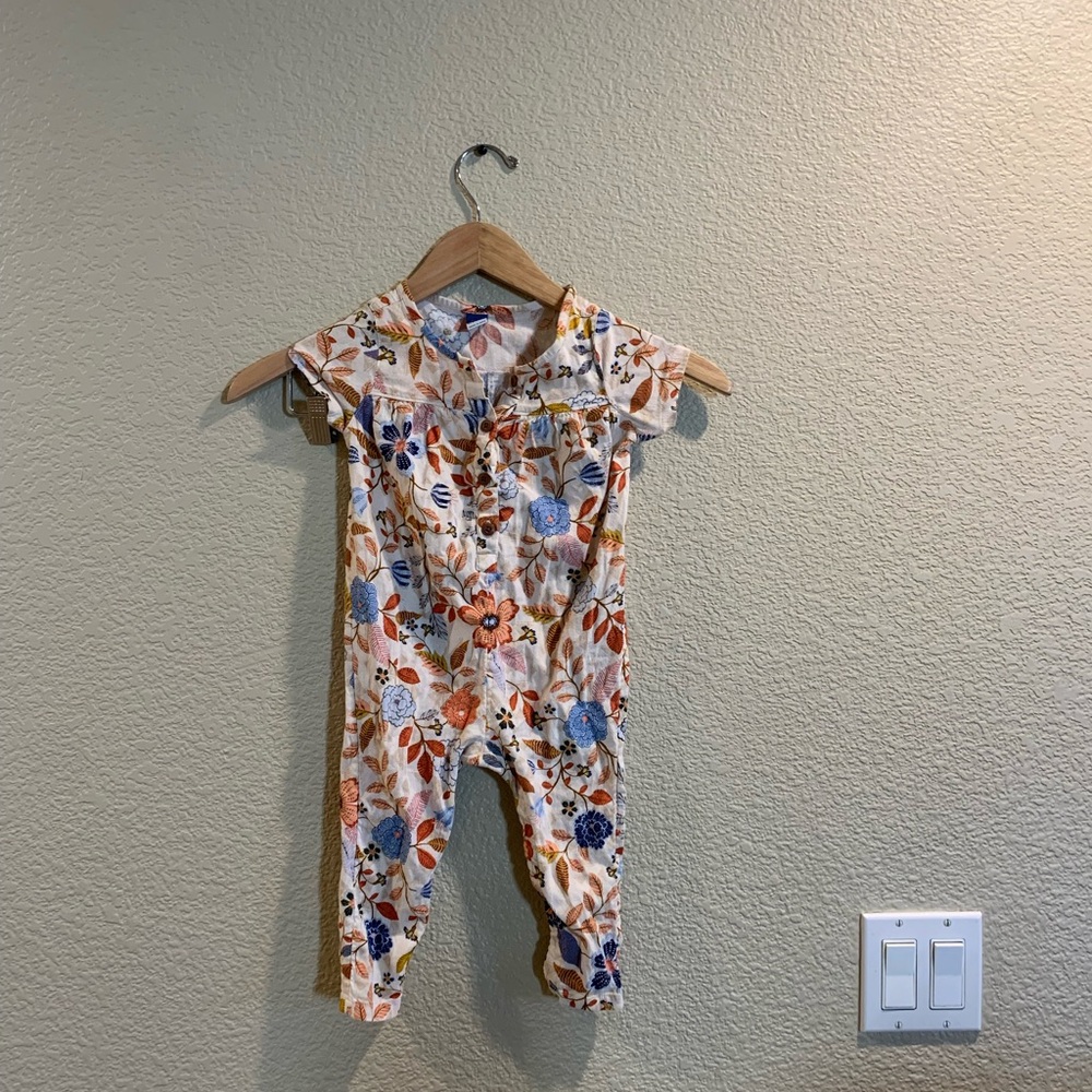 Floral Kids Romper